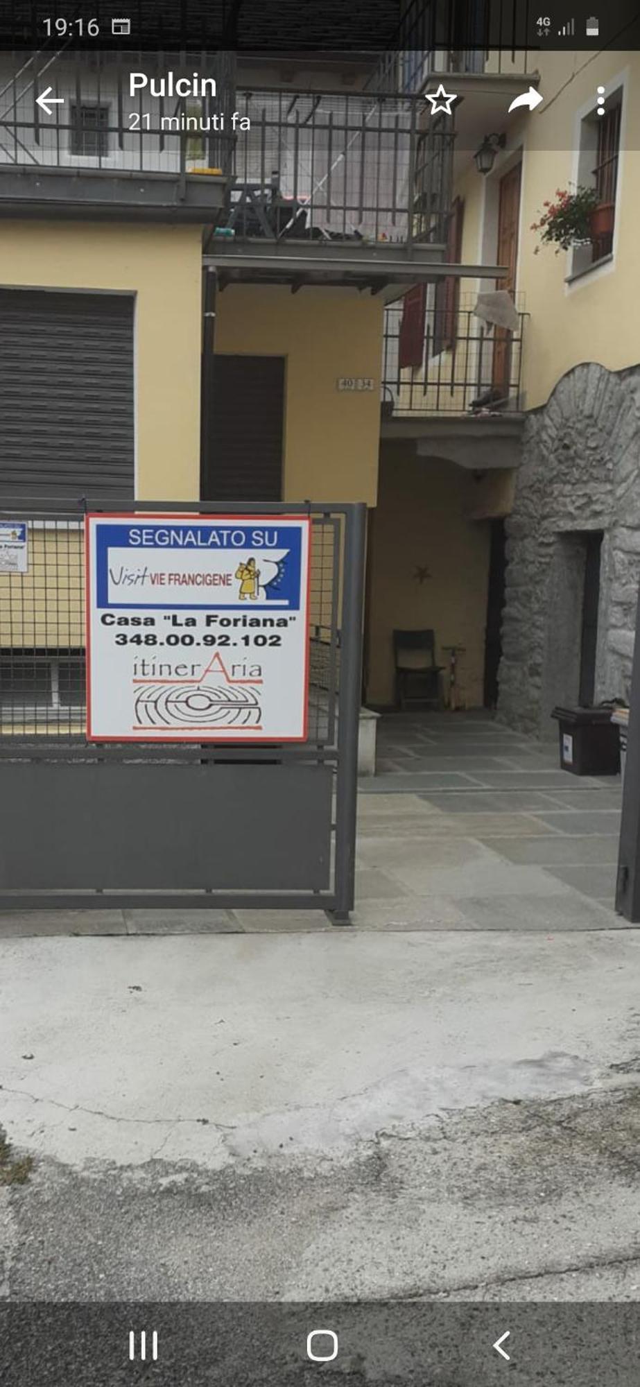 Villa Casa La Foriana Carema Zimmer foto